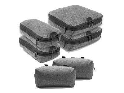 PEAK DESIGN - PACKING CUBE Set 2 Šedá